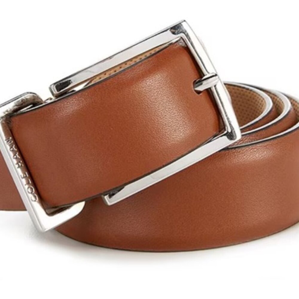 NWT Cole Haan32MM Metal Loop Reversible Belt Size L (38-40)